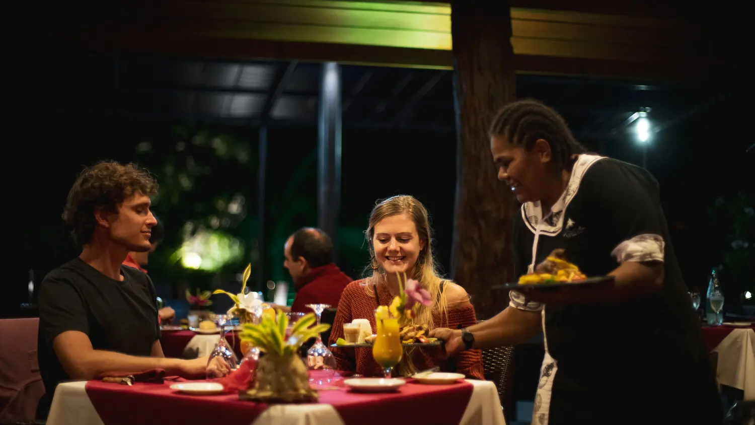 Dîner au restaurant Kanuméra