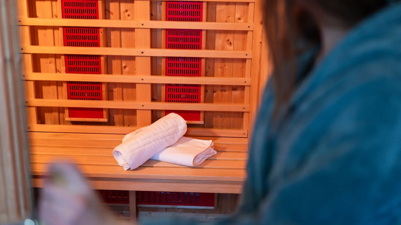 Sauna de la résidence