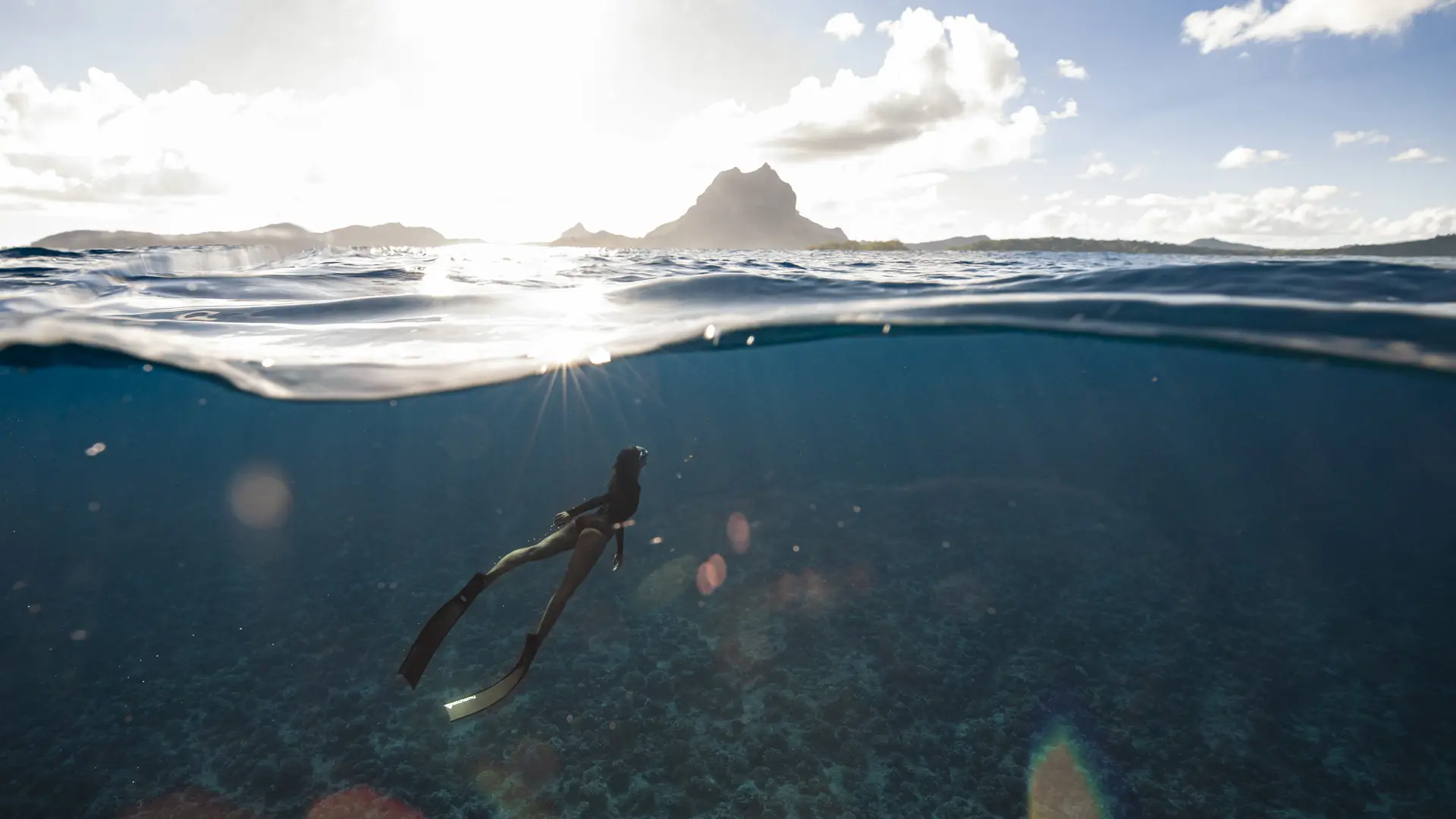 Freediving Moorea - Marine GROSJEAN