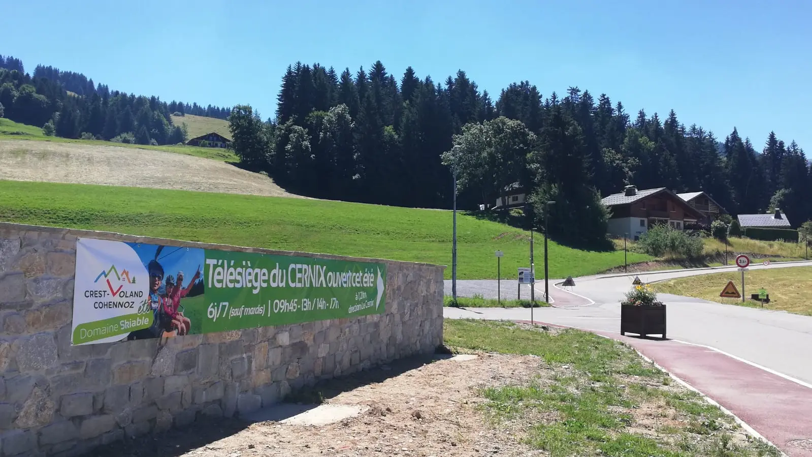 Banderole Télésiège