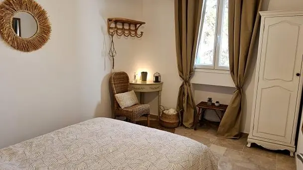 Gîte l'EnVie de Bonheur -chambre -Gîtes de France Alpes-Maritimes