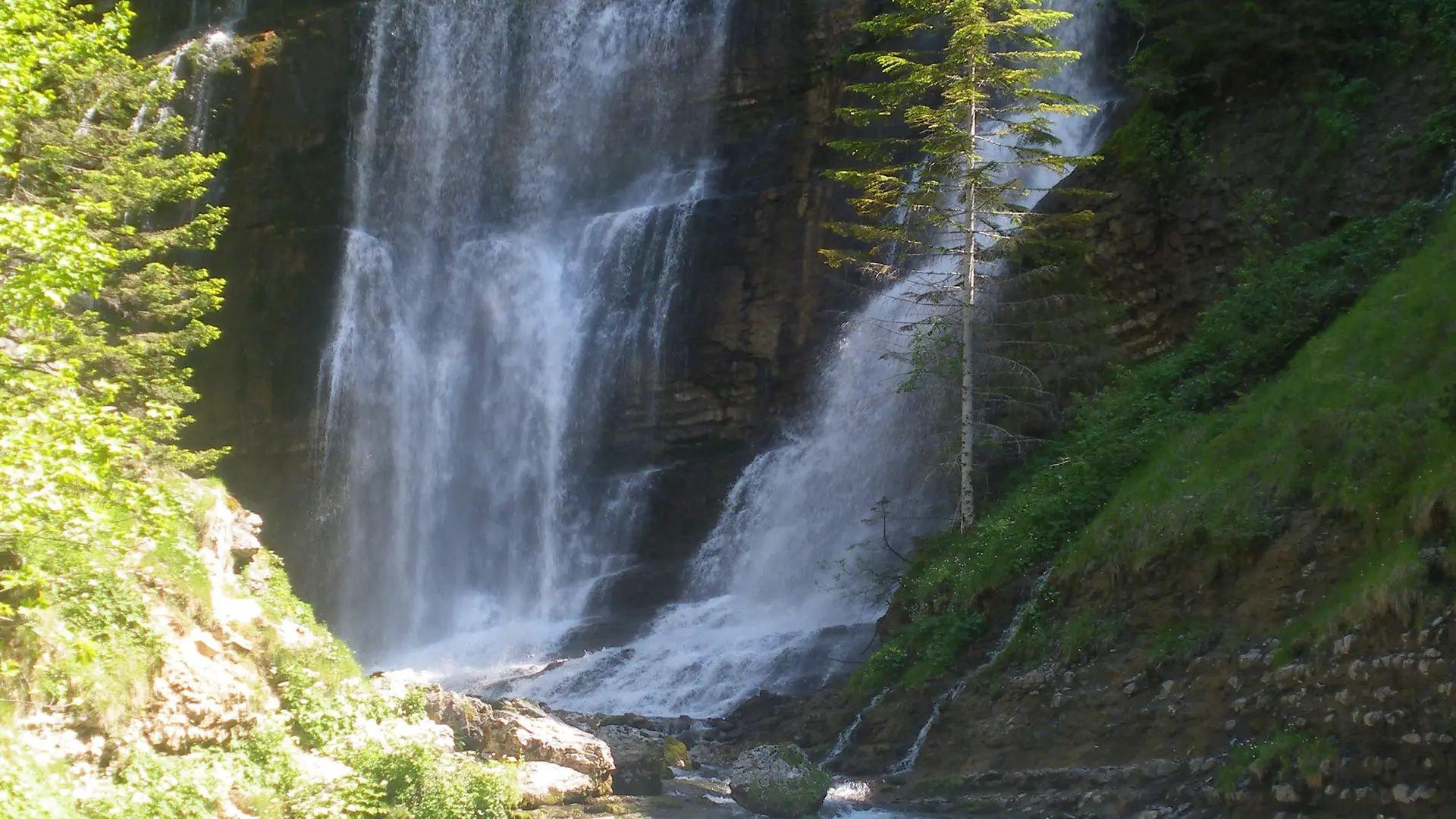 La cascade du Cirque de St Même