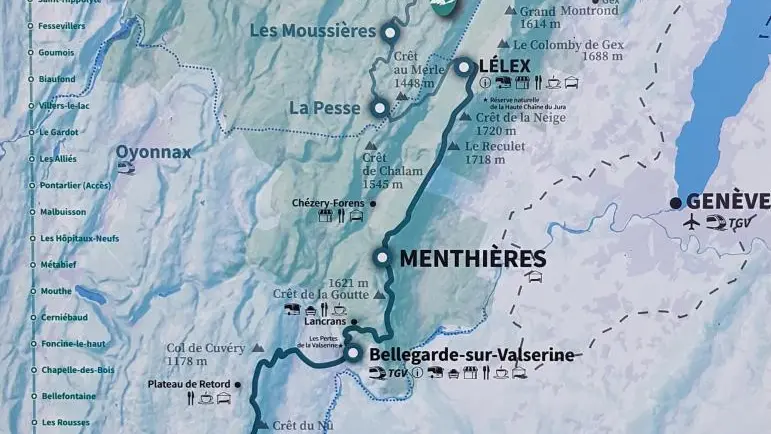 Plan des environs