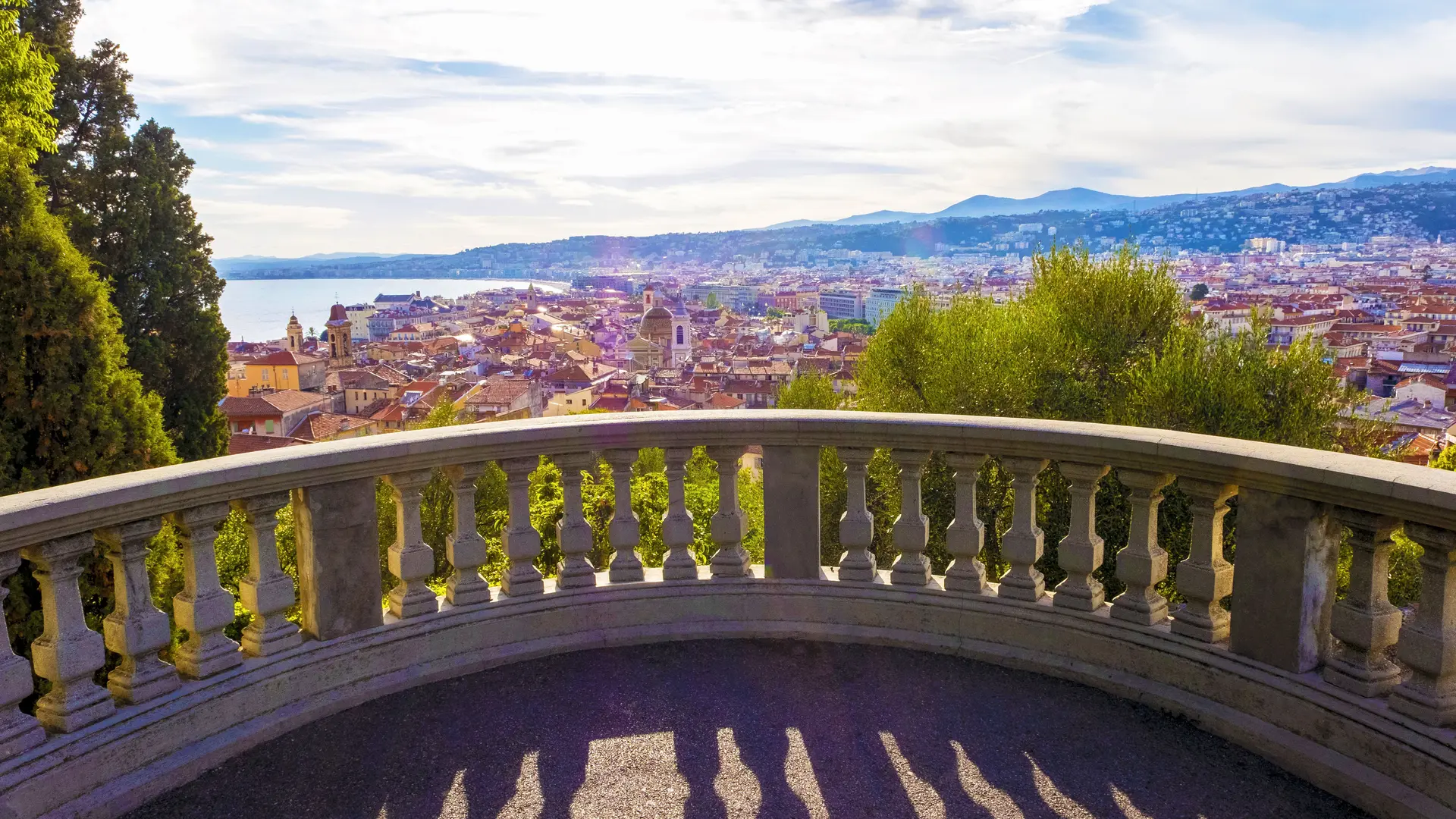 Visite de Nice à pieds Colline du Château