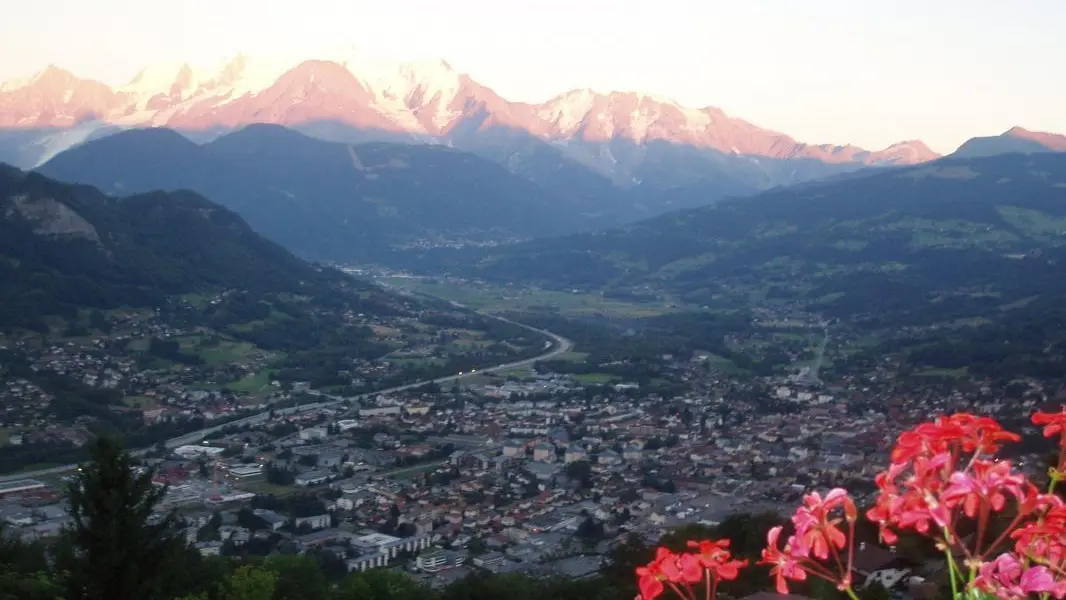 Le Mont-Blanc vu du Balcon