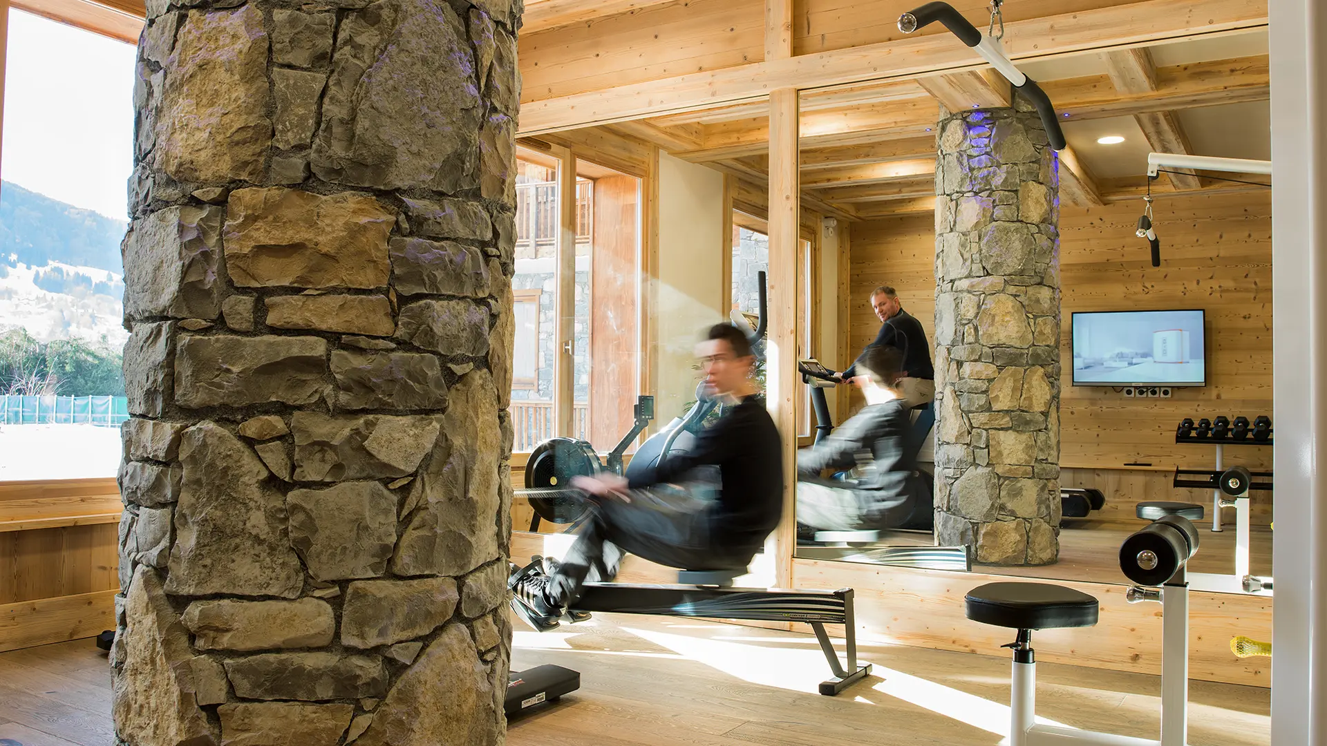 CGH Résidences & Spas - Les Chalets de Laÿssia - Salle de cardio-training