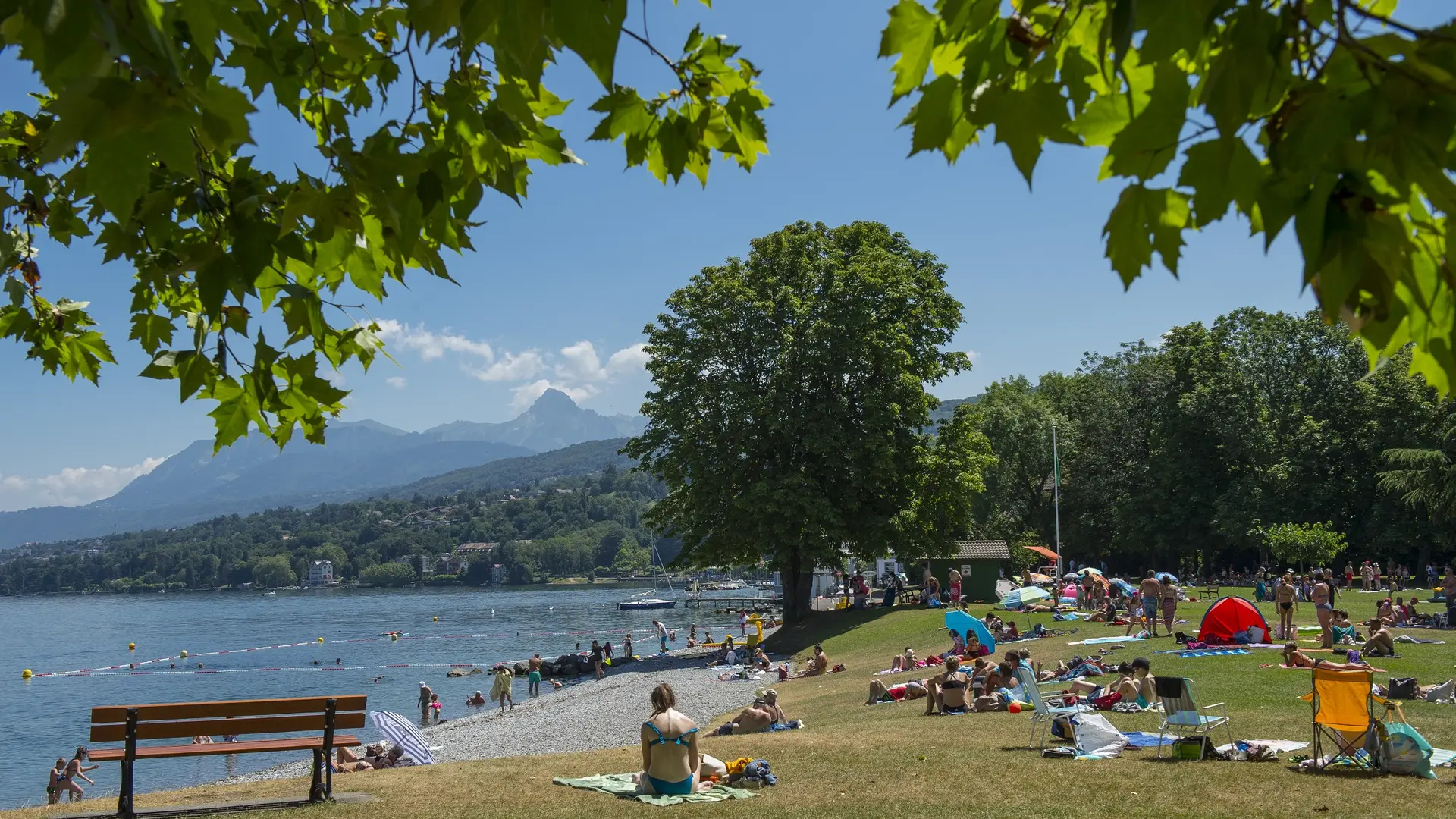 Plage municipale Amphion-Publier