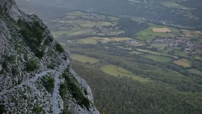 Sentier de descente de Moutet