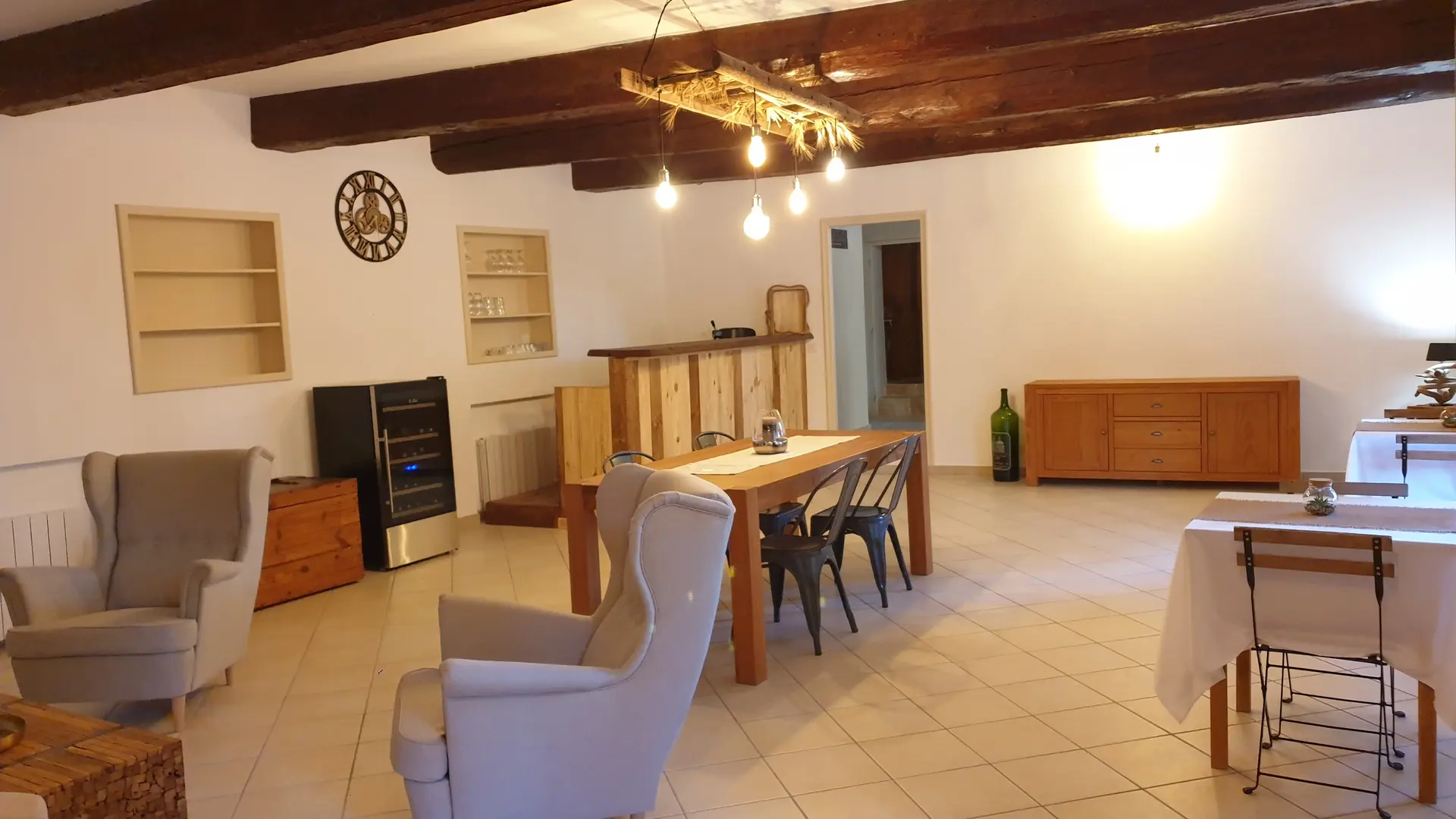 Mas du Recati - coin salon