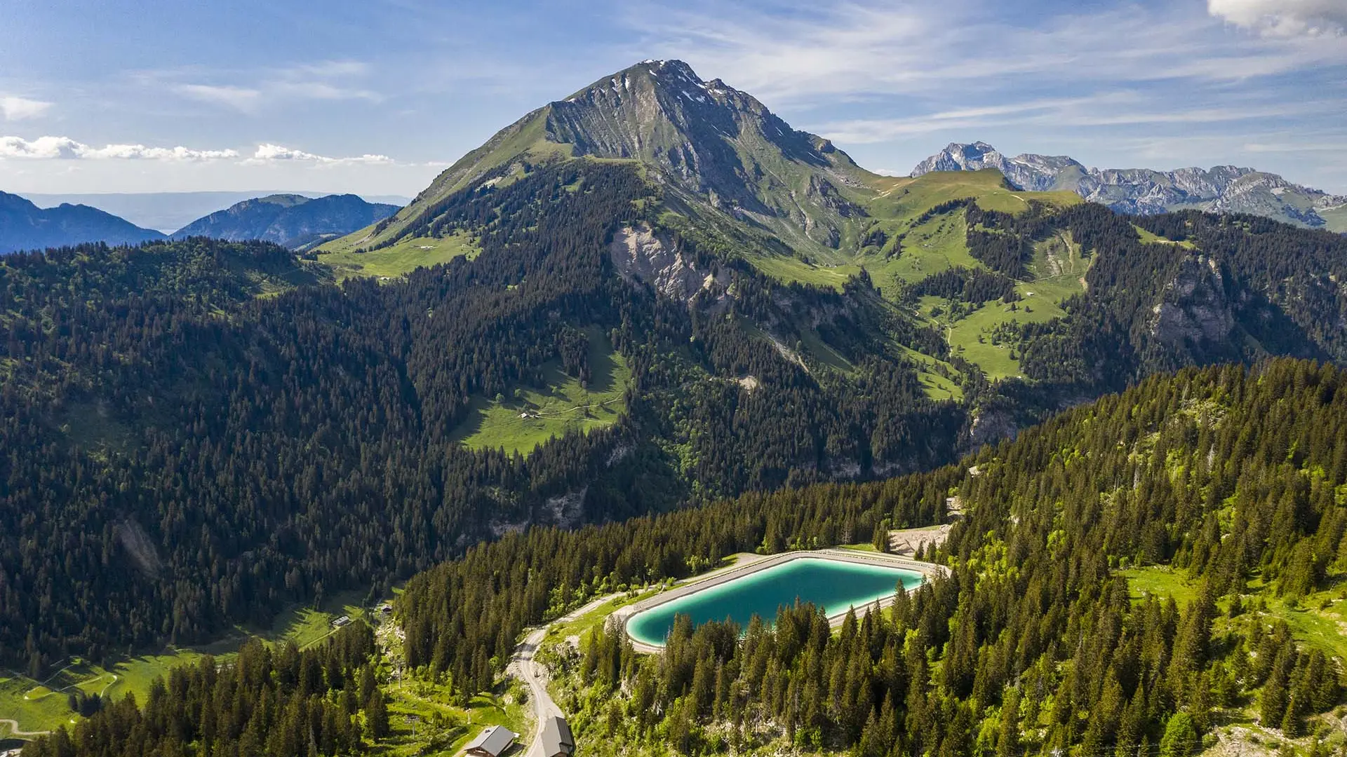 Lac des Queysets-Châtel