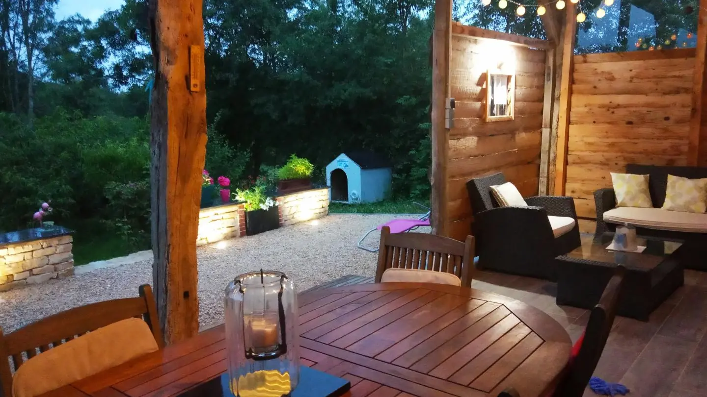 Soirée d'été à la campagne