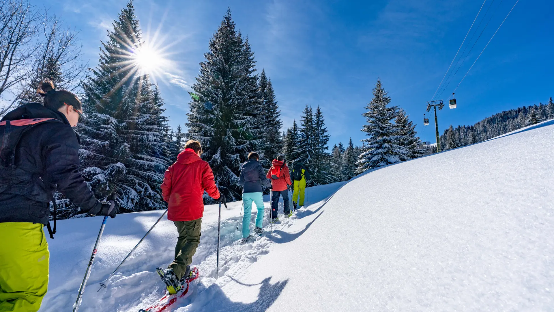 Raquettes Mont d'Arbois
