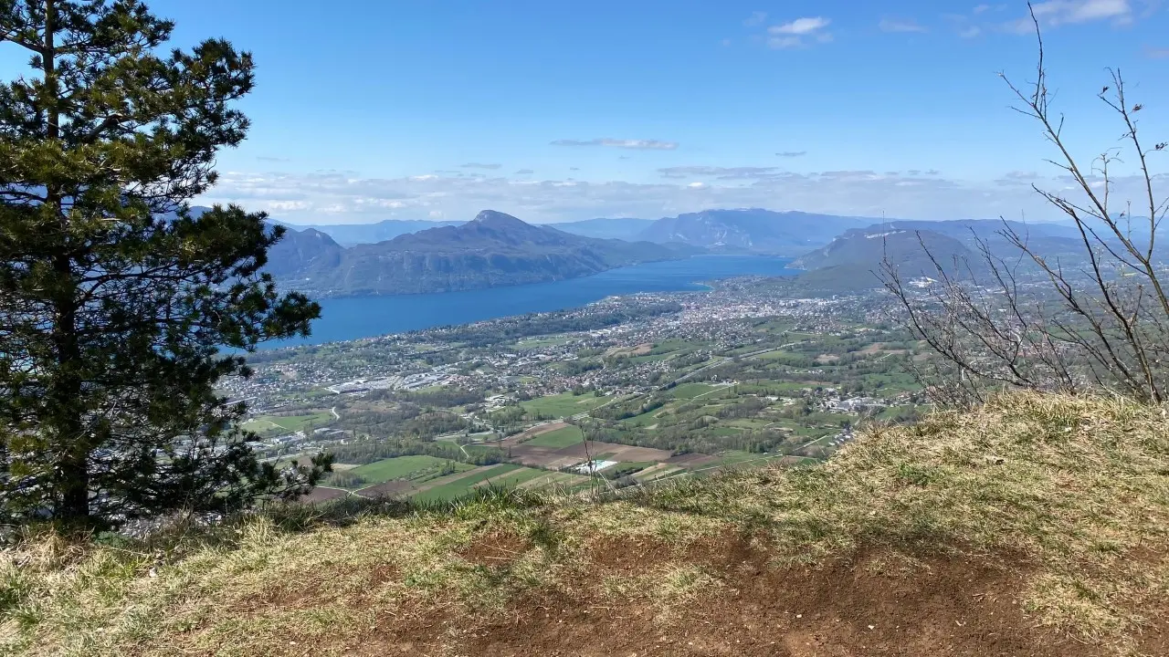 Vue lac du Bourget