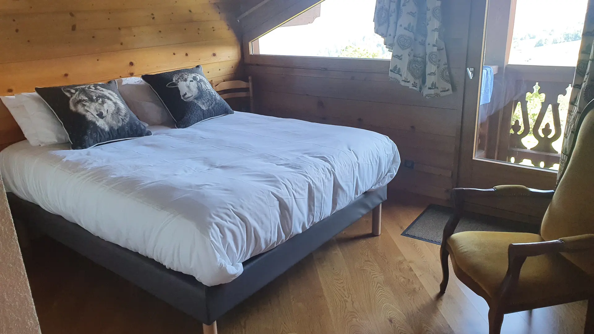 Chambre double 2 avec balcon