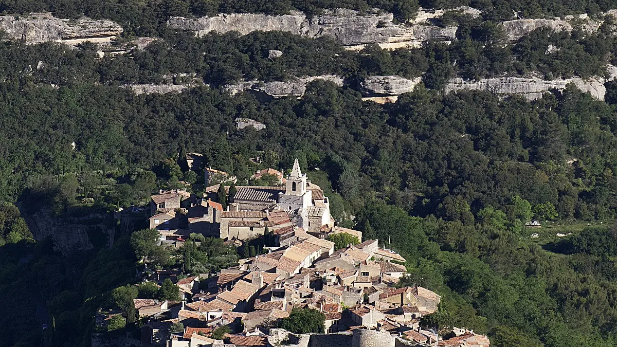 Vol en ULM dans les Dentelles de Montmirail