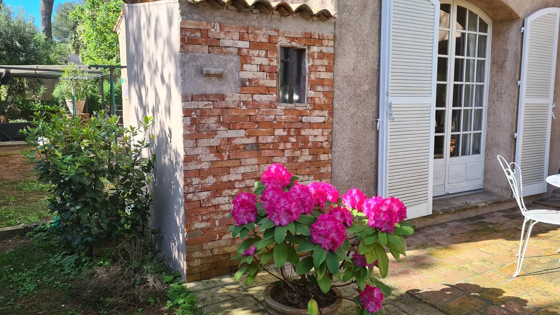 Rhododindron jardin La Douce Heure Mougins