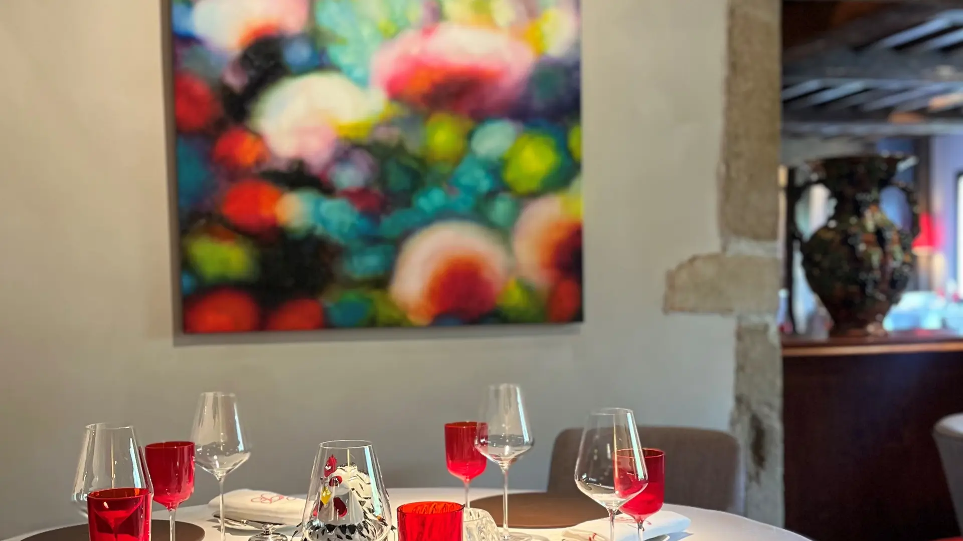Salle du restaurant gastronomique 2*