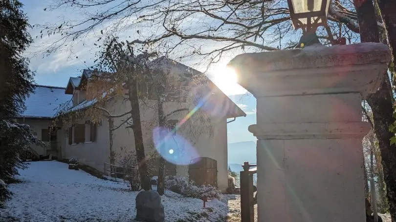 Au gîte en hiver...
