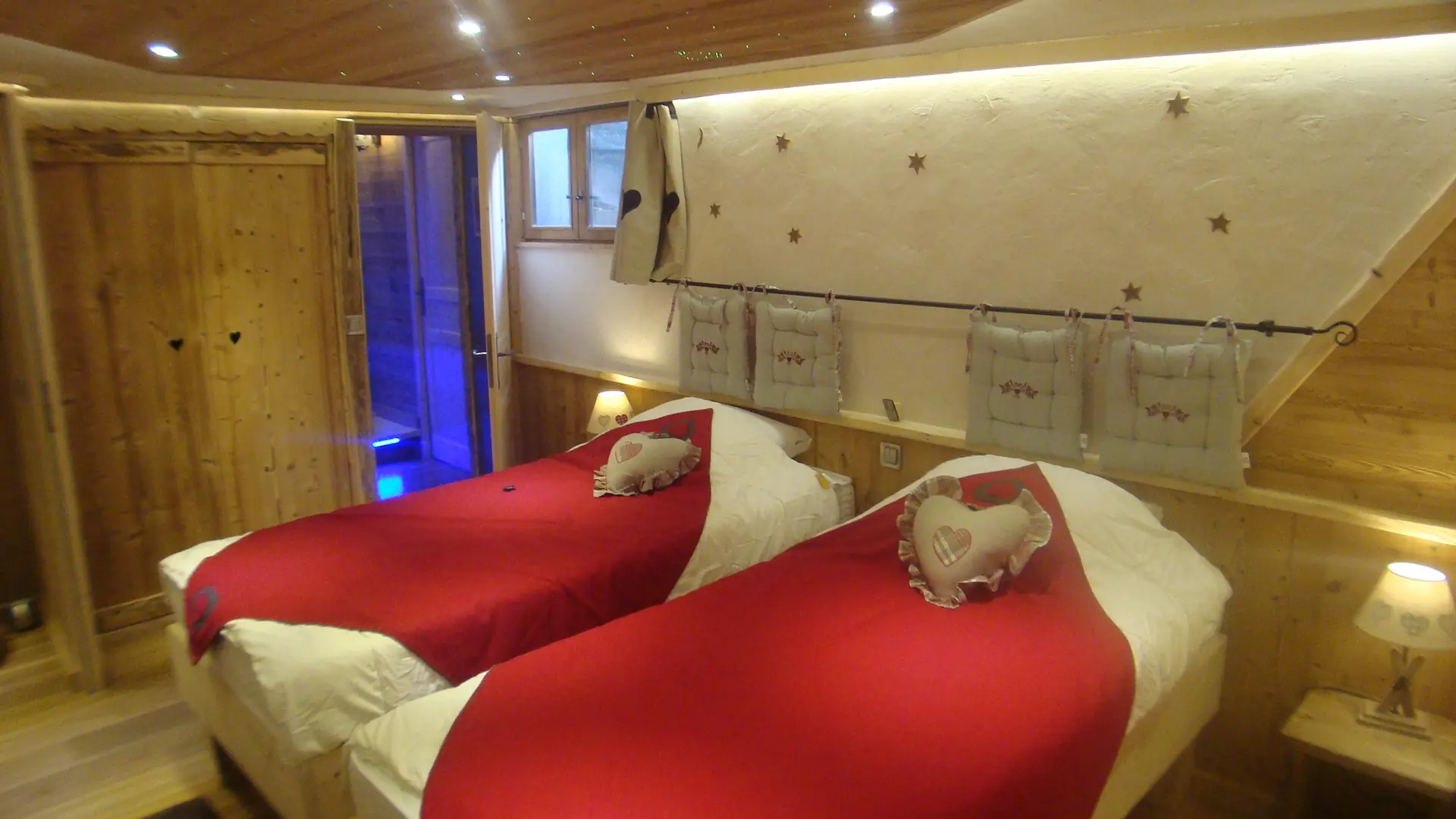 Appart 1 - Chambre 4 sous sol - Chalet Avalin_Val d'Isère