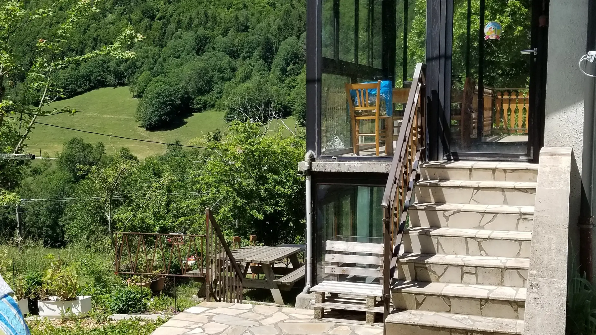 Entrée véranda