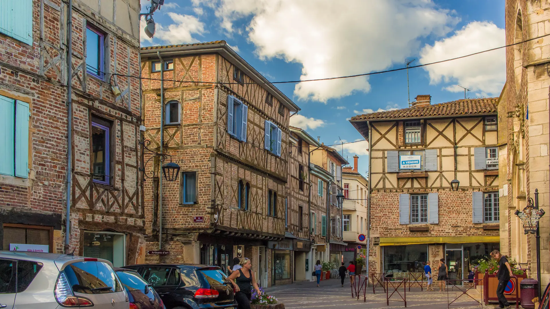 Quartier moyennageux - Chatillon sur Chalaronne