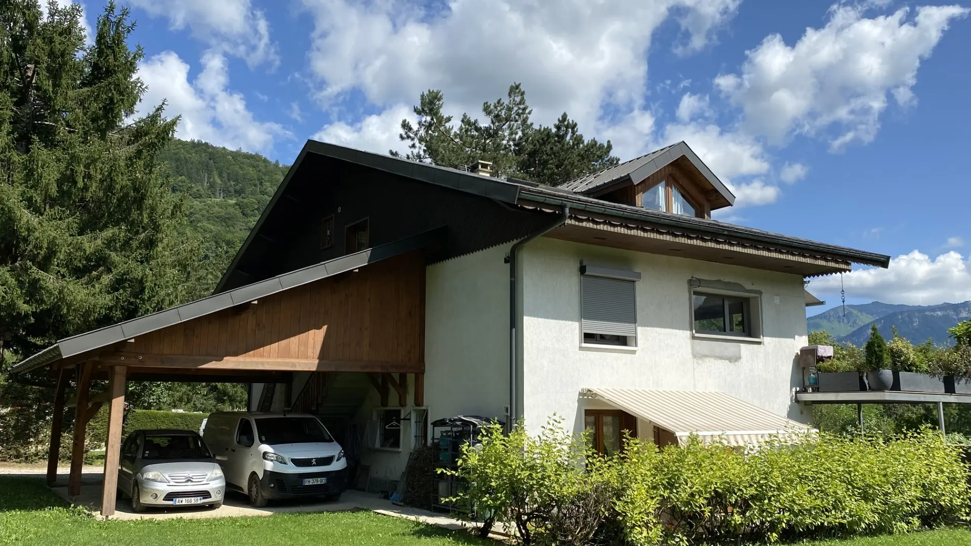 Vue d'ensemble de la maison