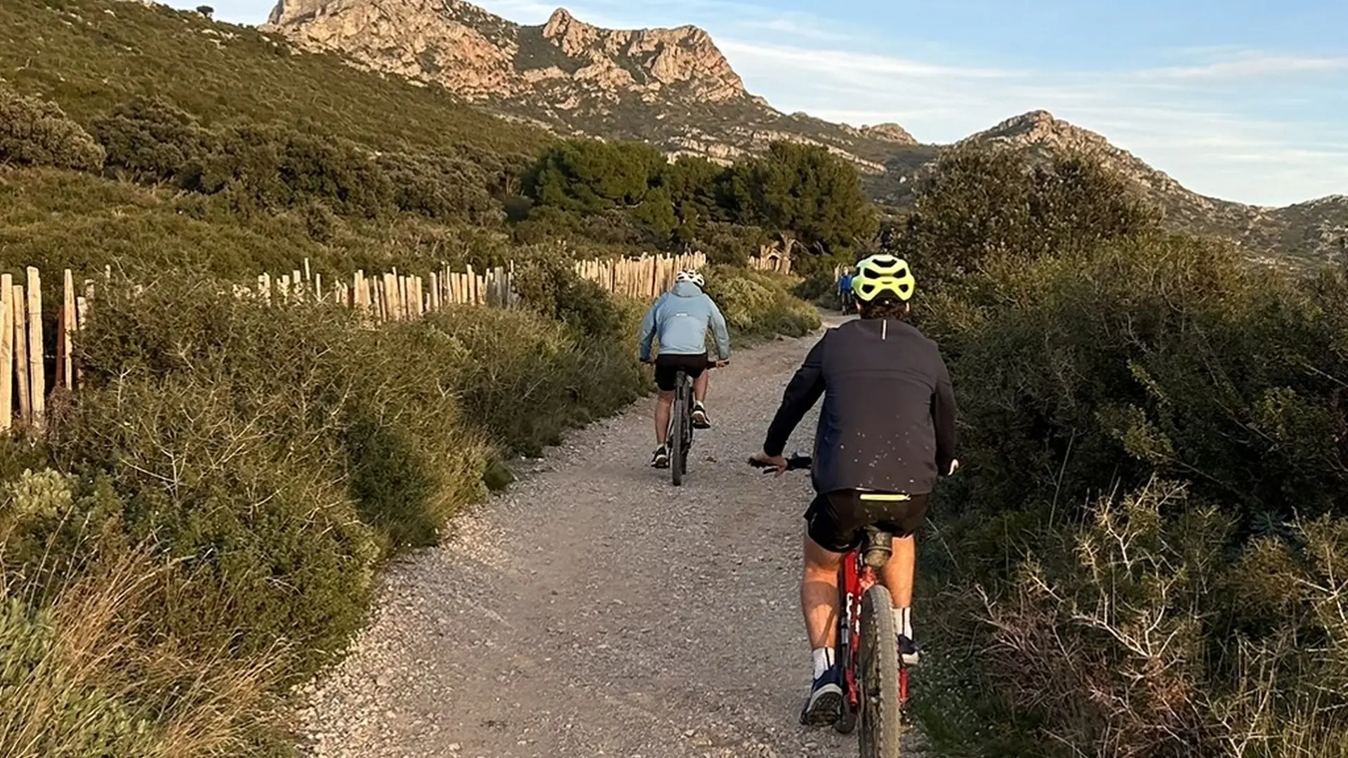 Unusual Ride Cycling tour guide in Aureille Cycling in the garrigue