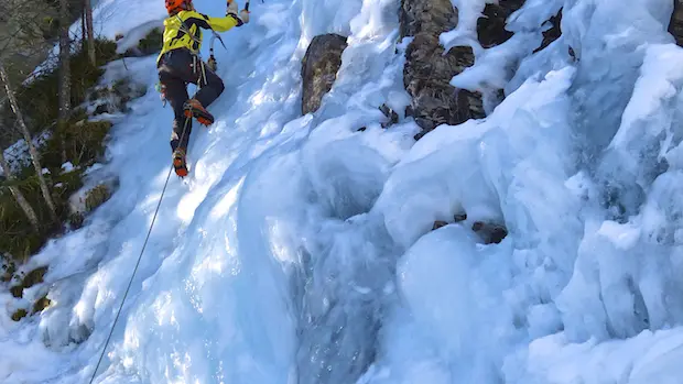 Cascade de glace Ceillac