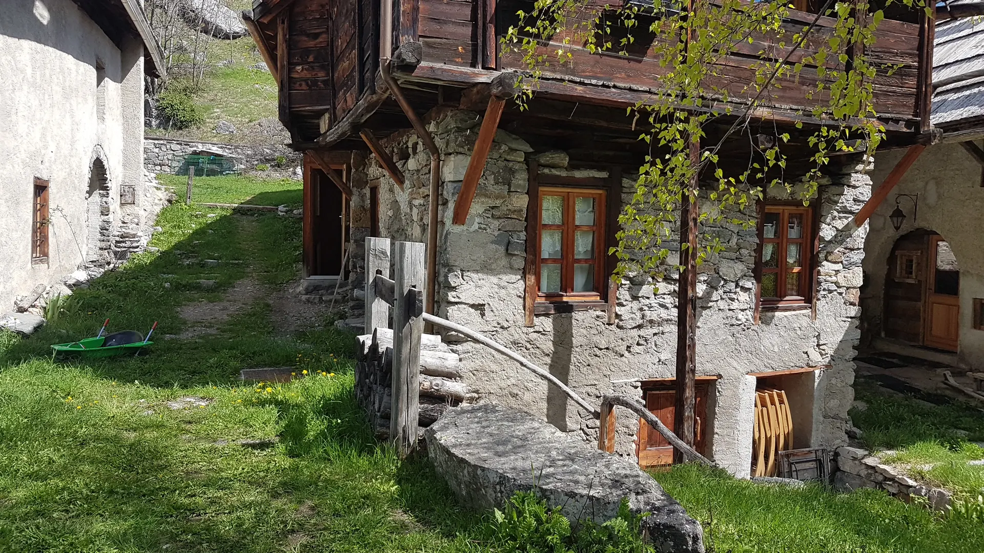 Location Névache Edelweiss 3 - Extérieur terrasse