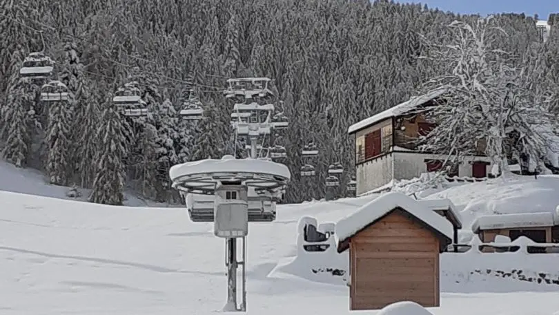 Gîte Les Cerfs-Neige-Roubion-Gîtes de France des Alpes-Maritimes