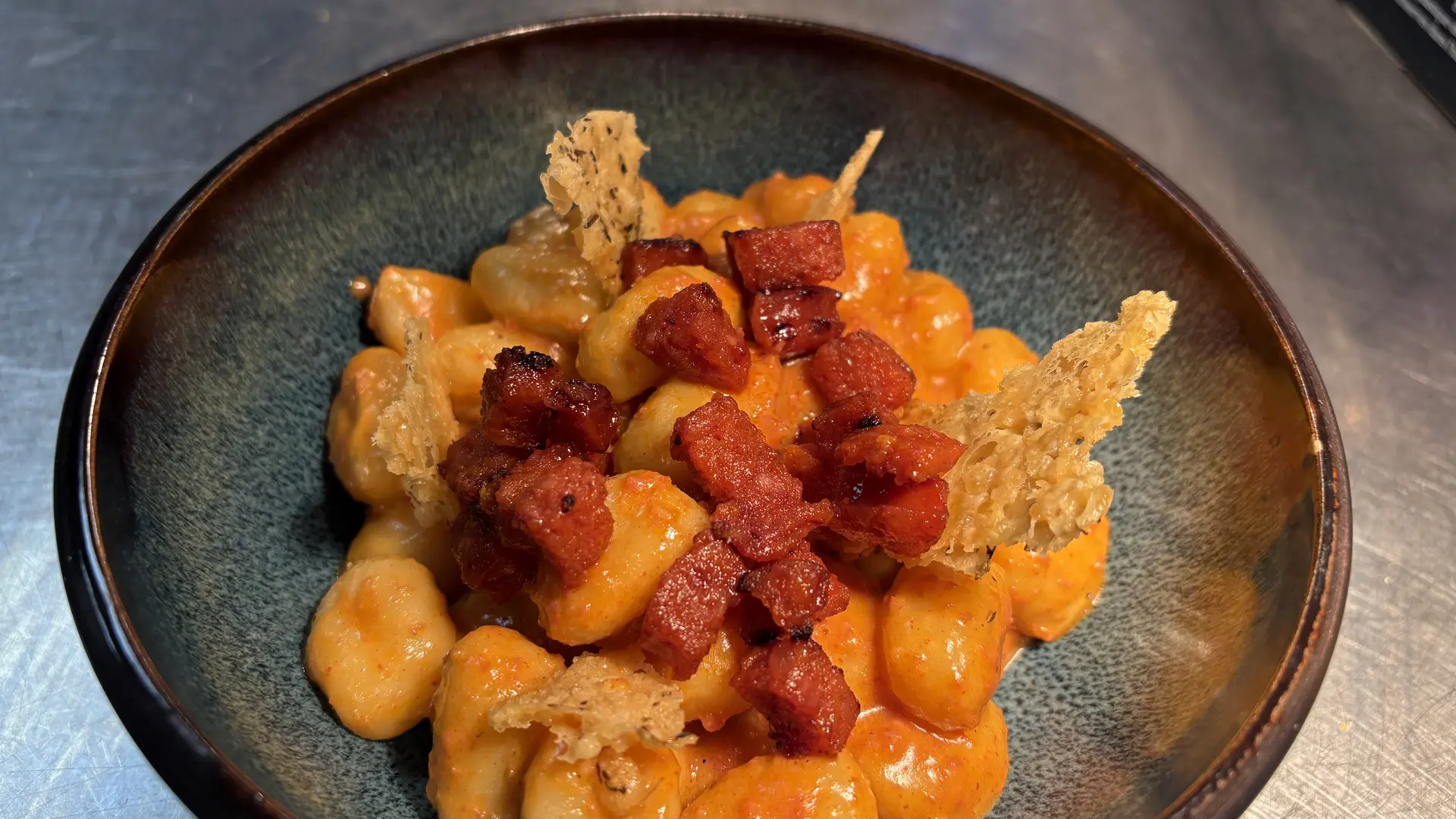 Gnocchis chorizo