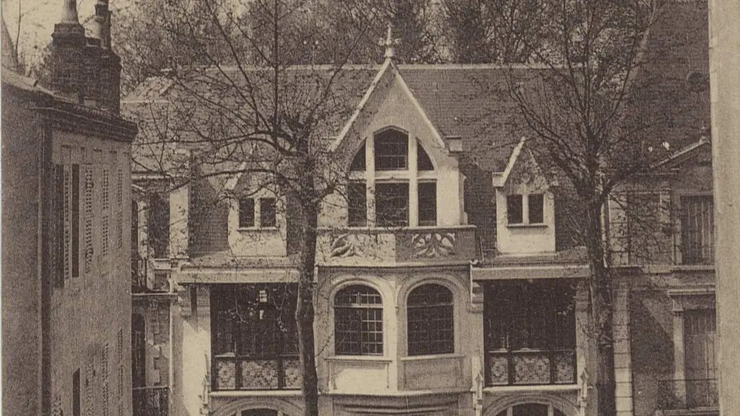 Carte postale, vers 1924