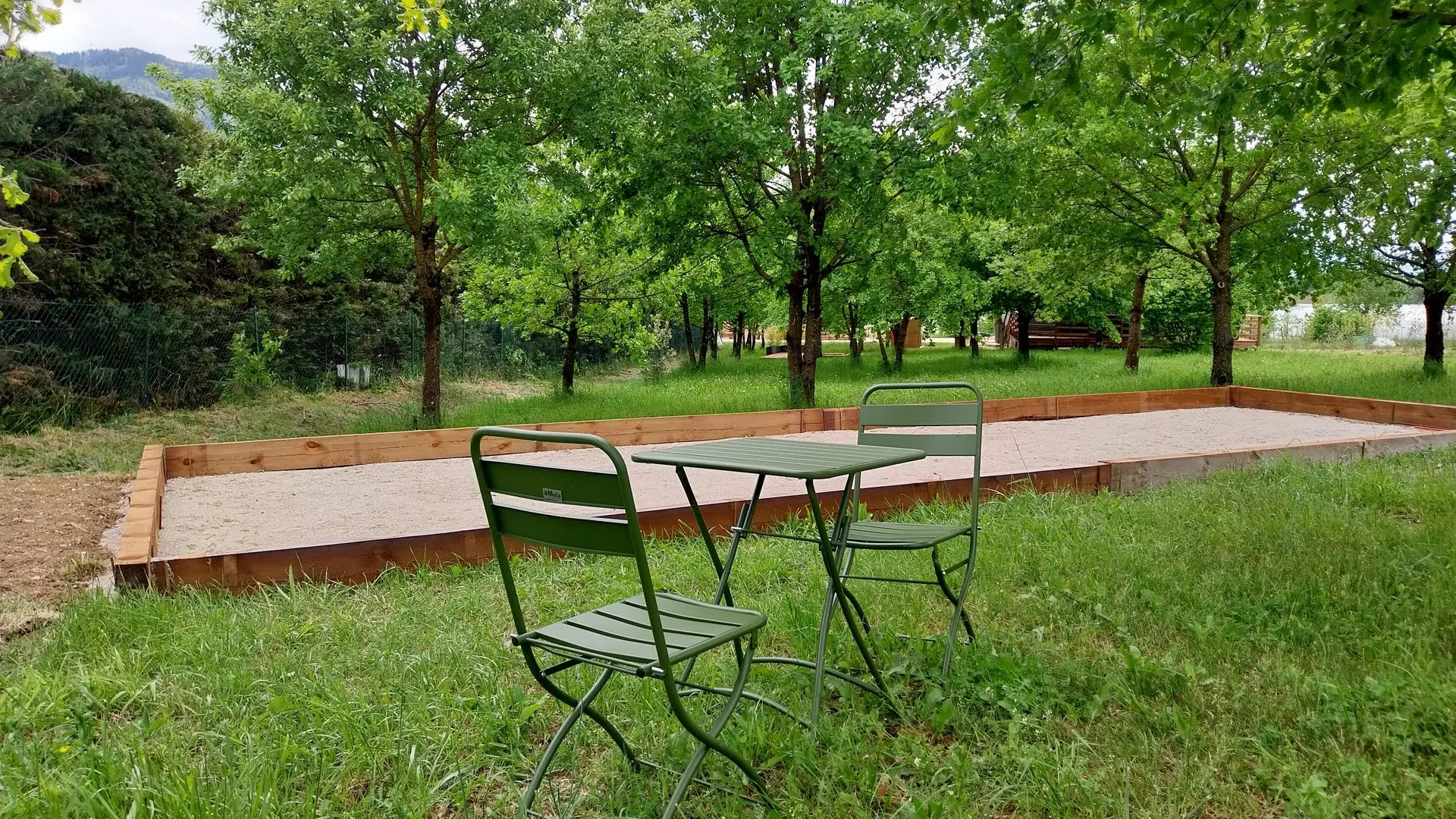 Terrain de pétanque