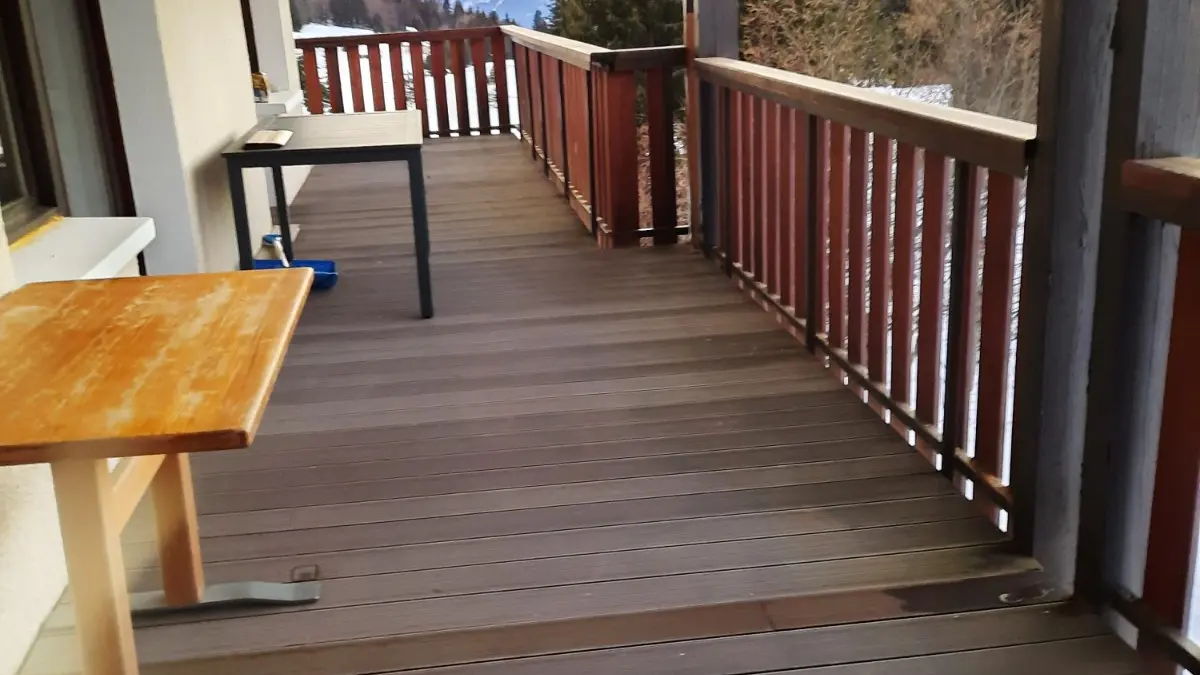 Terrasse côté ouest