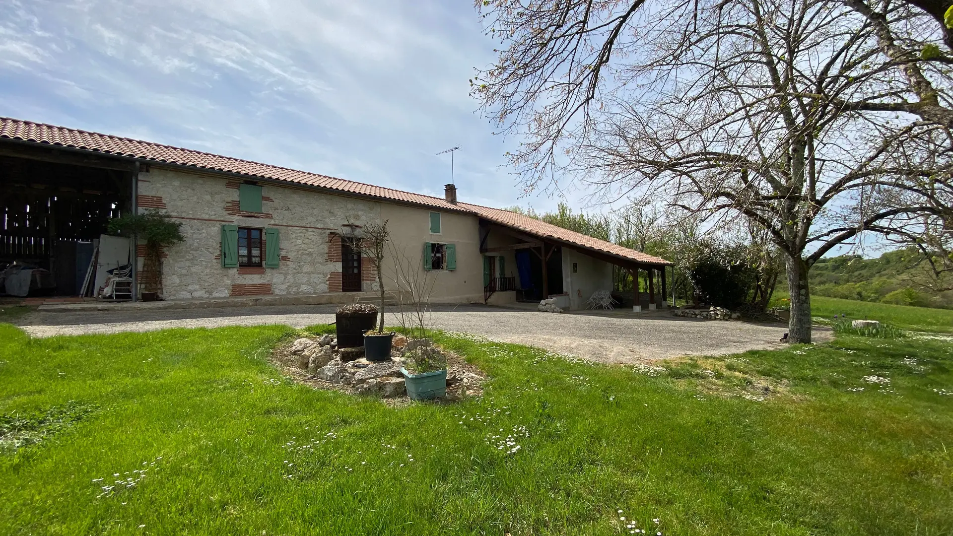 C’est la campagne profonde!