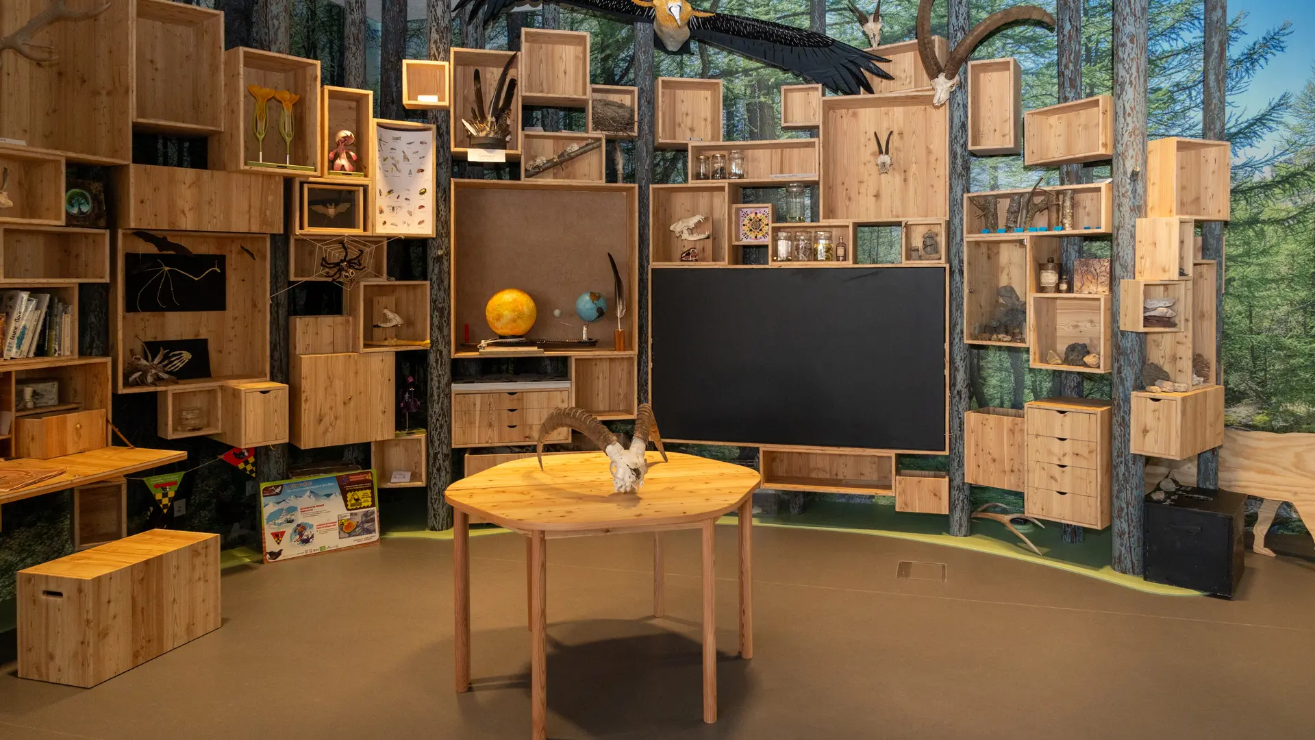 Maison du Parc national du Mercantour à Valberg