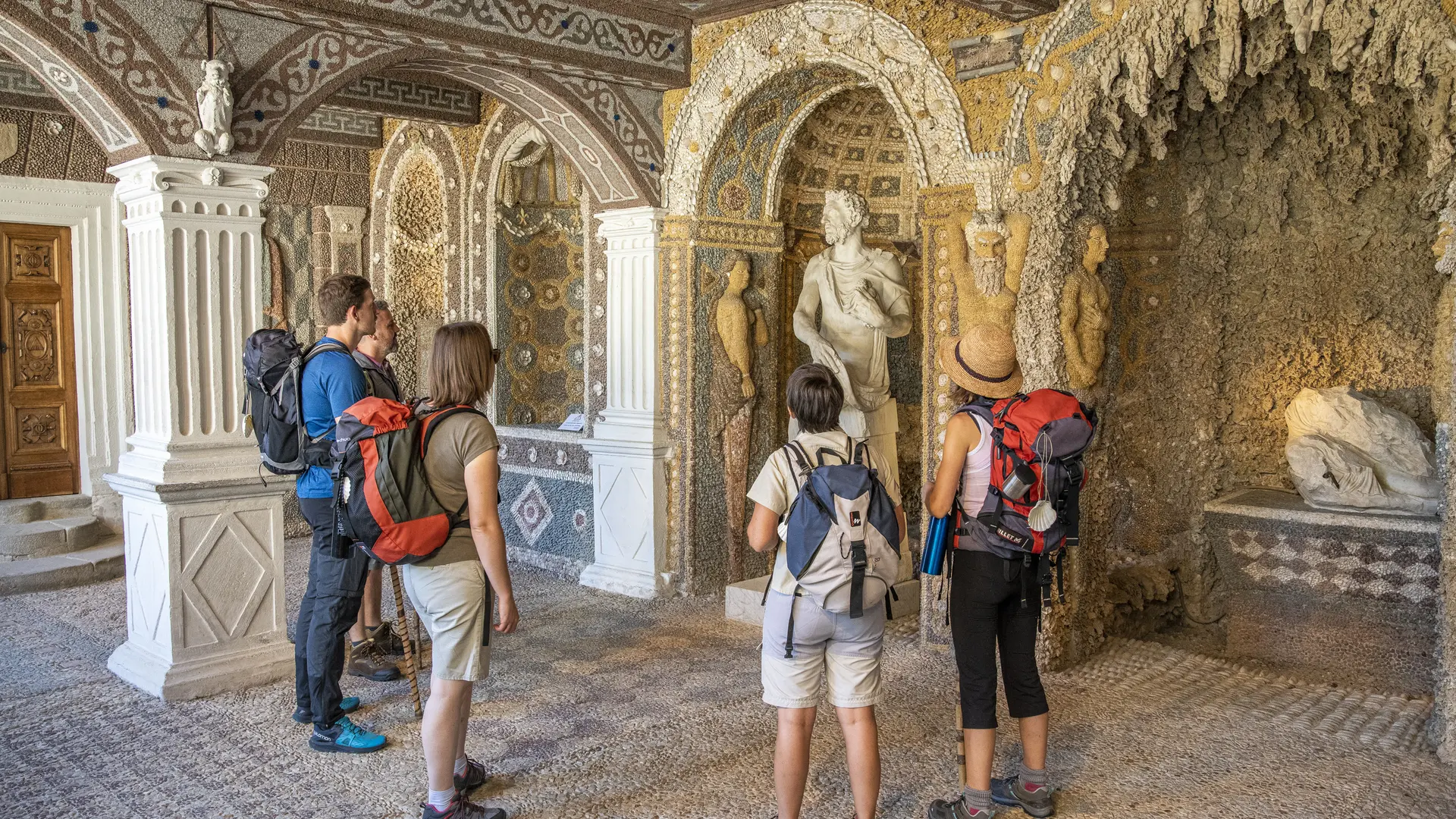 Salle des rocaille - Bâtie d'Urfé