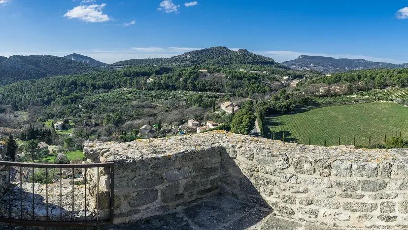 La vue depuis le château