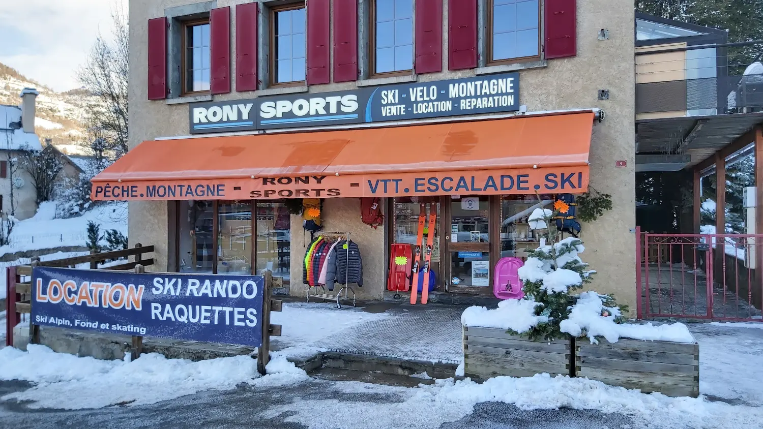 Vente et location de matériel de sport et de loisirs à Pont du Fossé