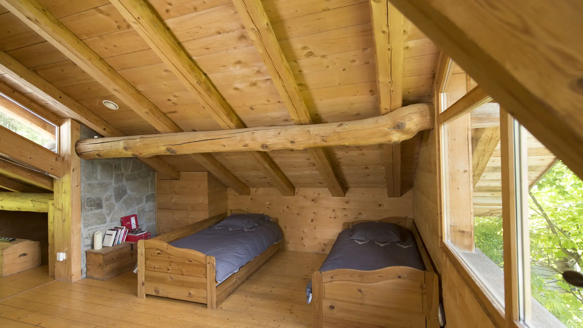 Chambre chalet - Les Ecotagnes - Les Villards-sur-Thônes, Haute-Savoie