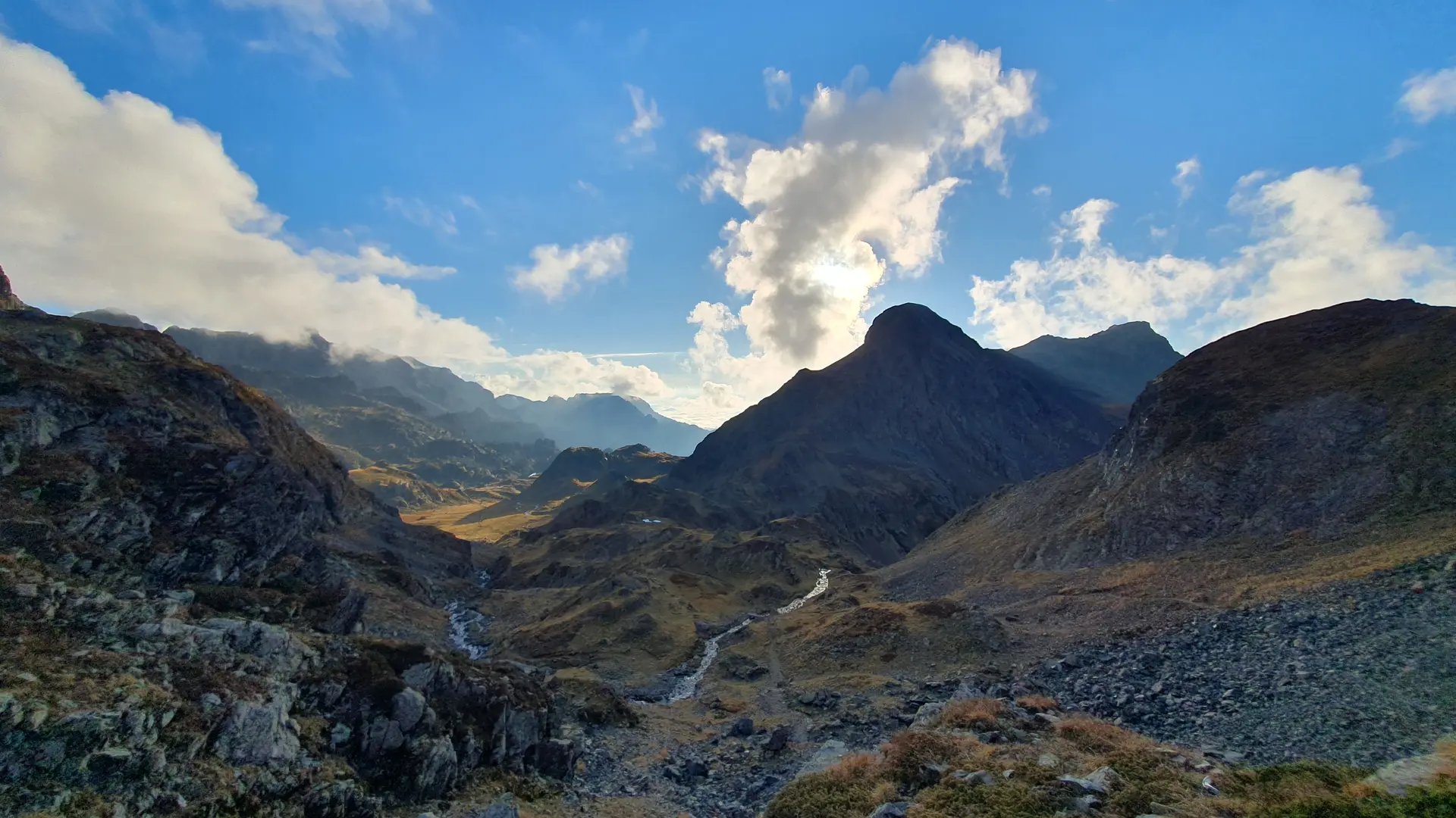 Panorama de paysages en Belledonne