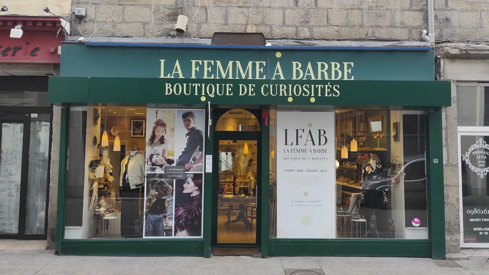 Façade boutique