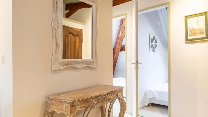 Accès chambres et pièces d'eau