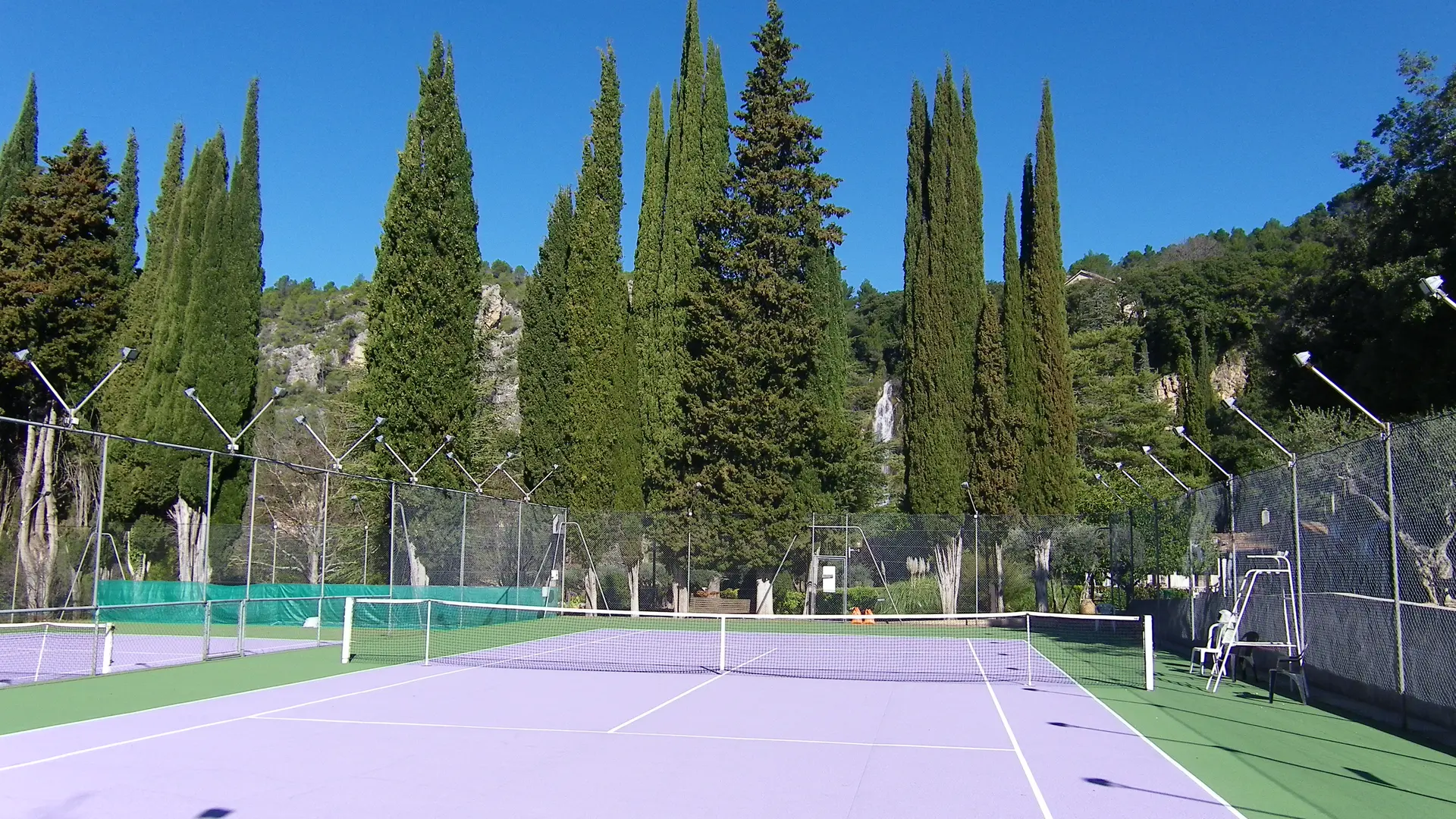 Courts de tennis