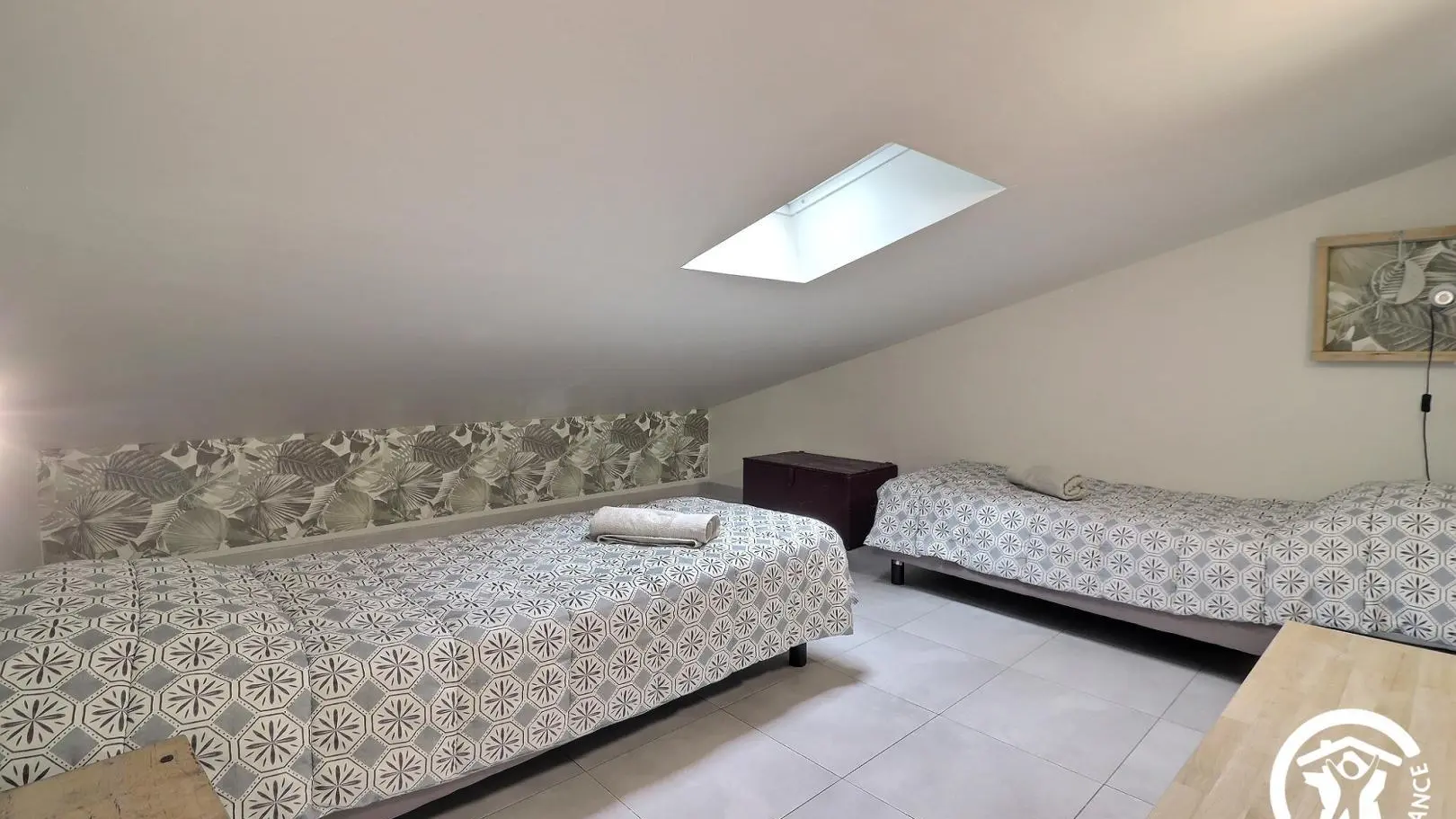 Chambre sous toit La Cabane