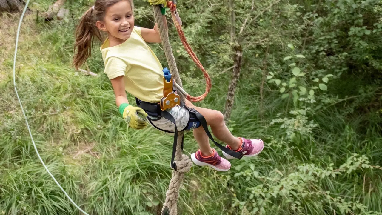 Parcours enfant du Parc aventure Haut Verdon