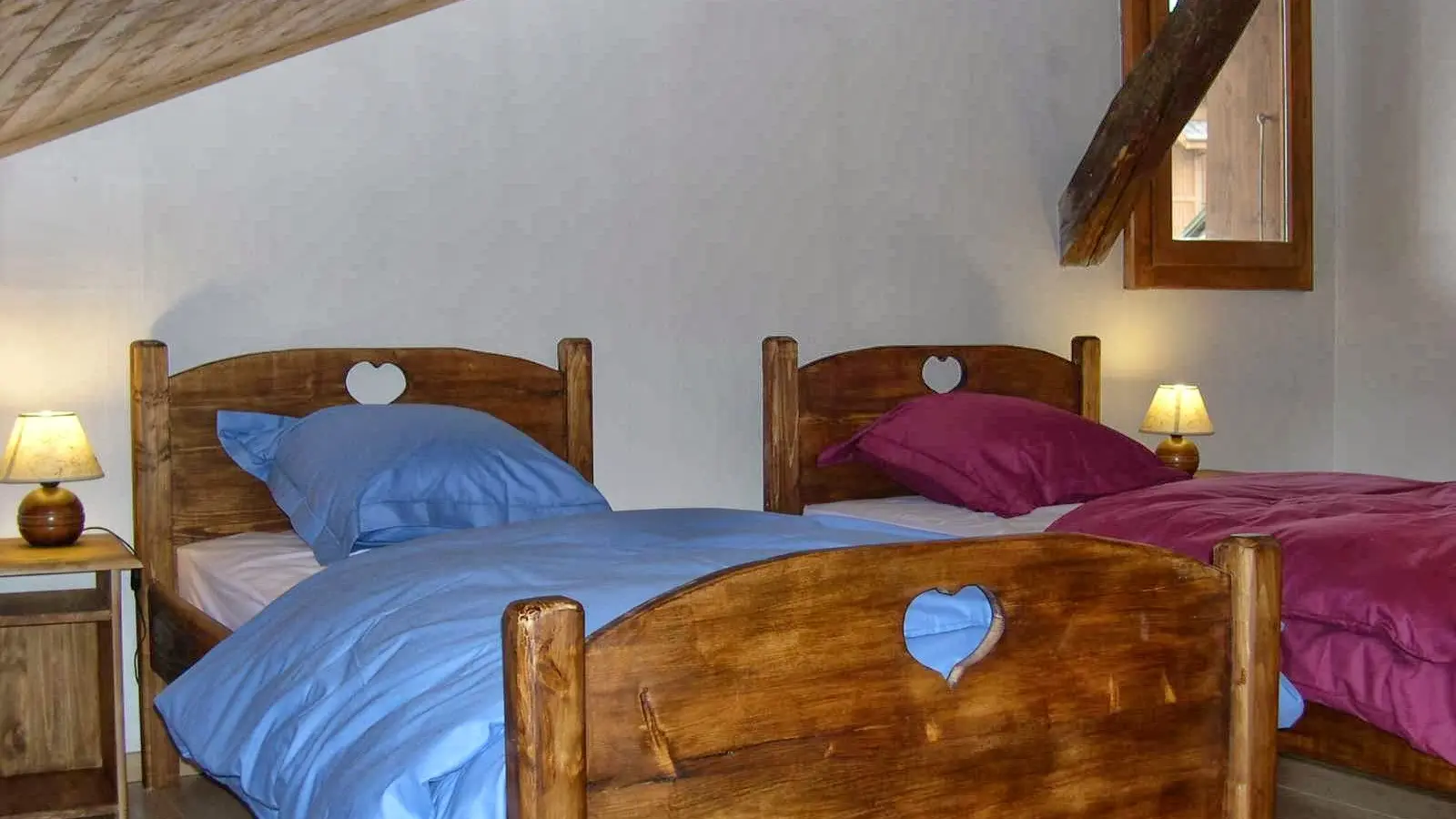 Vue sur la chambre du 3ème étage