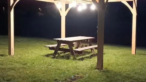 Pergola la nuit
