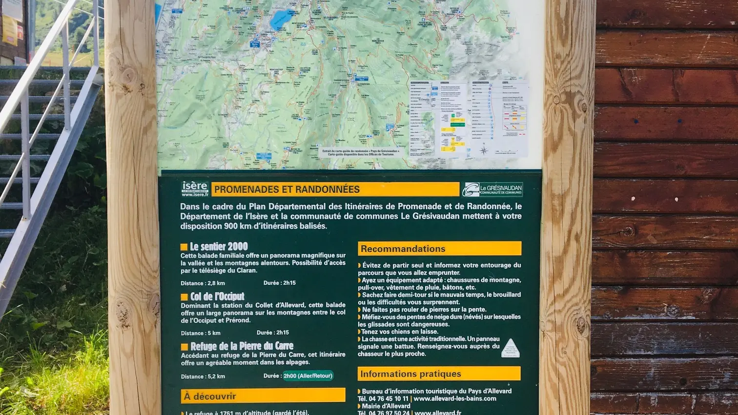 Plan balades du Super Collet