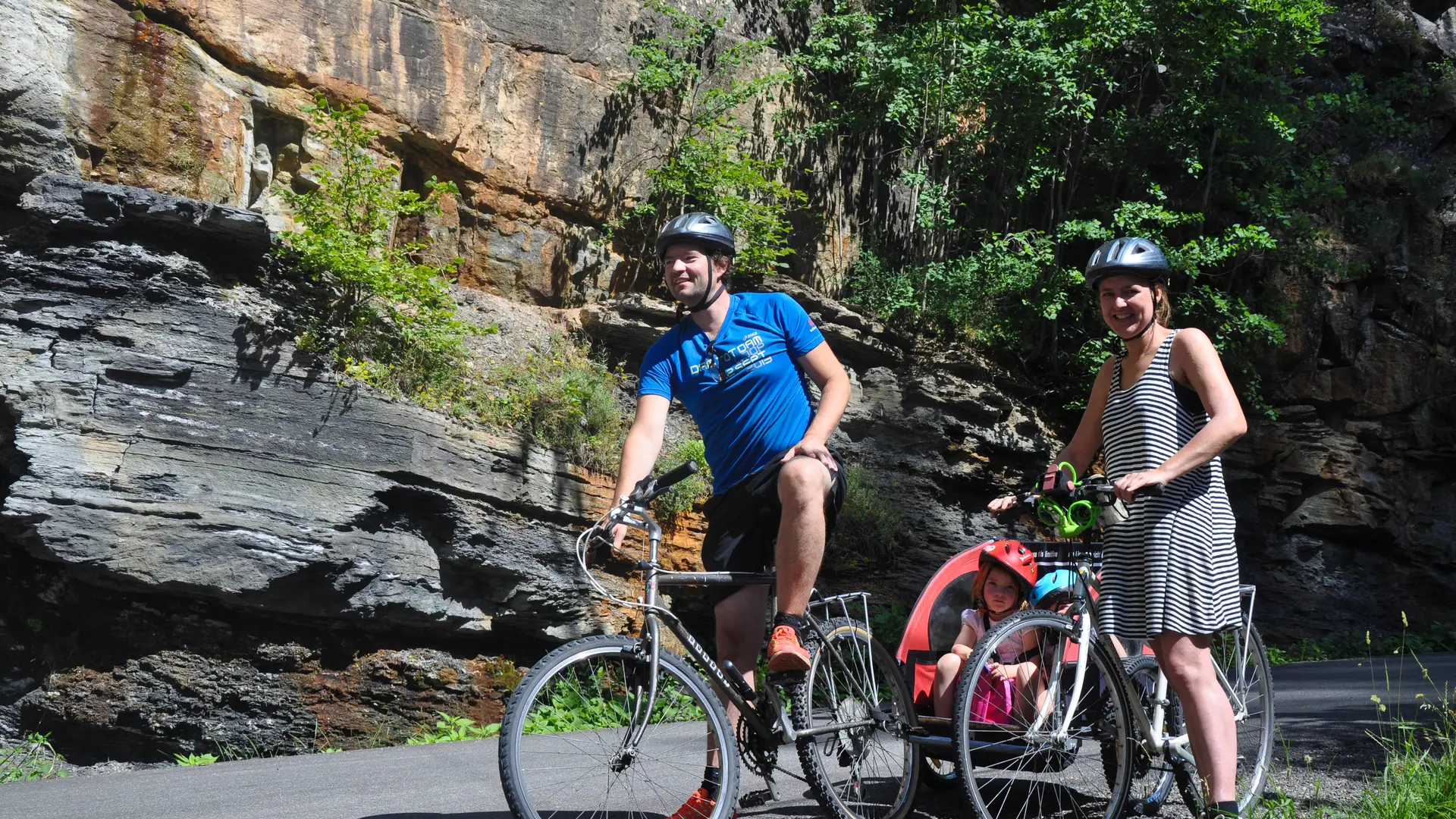 Descente des clues en vélo